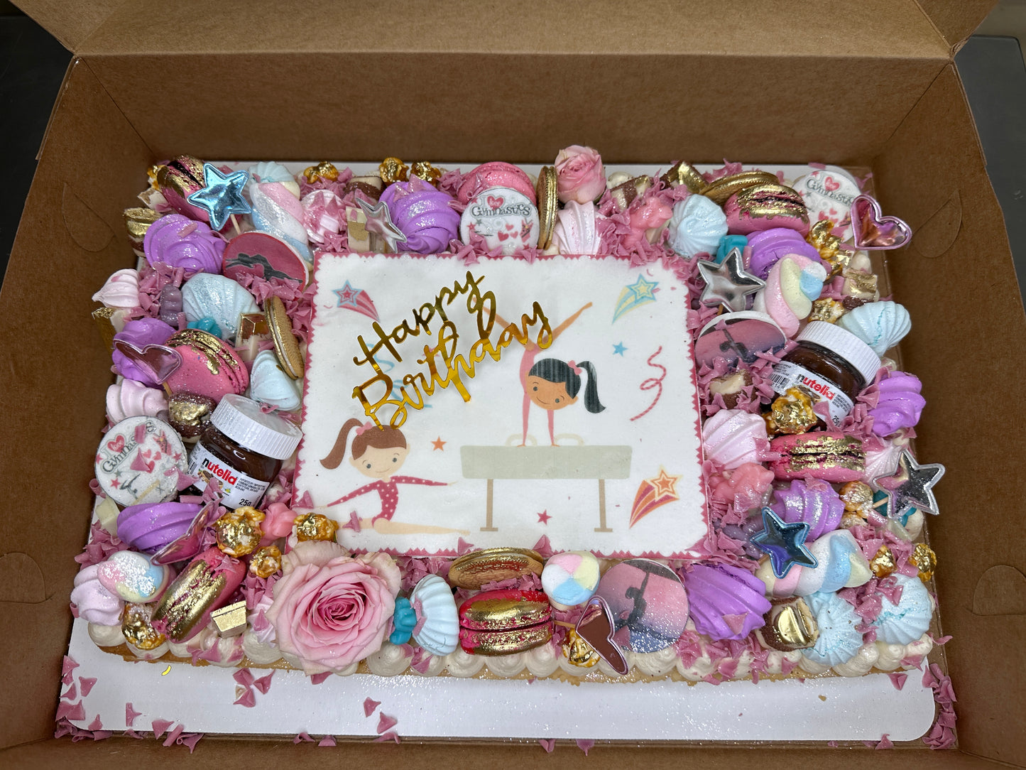 Large Rectangular Tart (Choose your theme) image 0