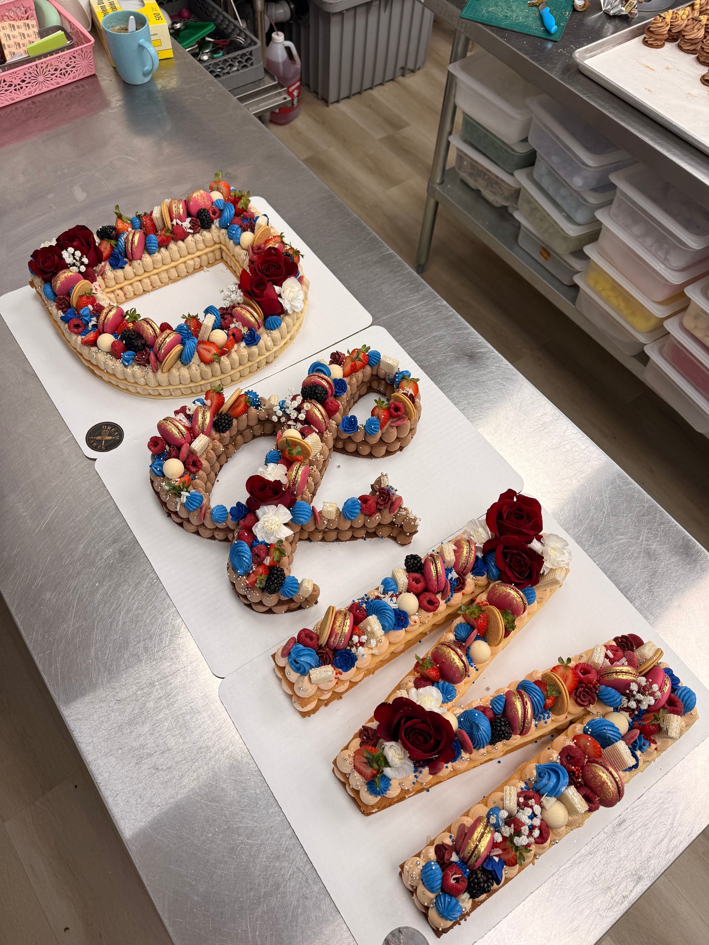 Wedding Tart Cake- Your Initials