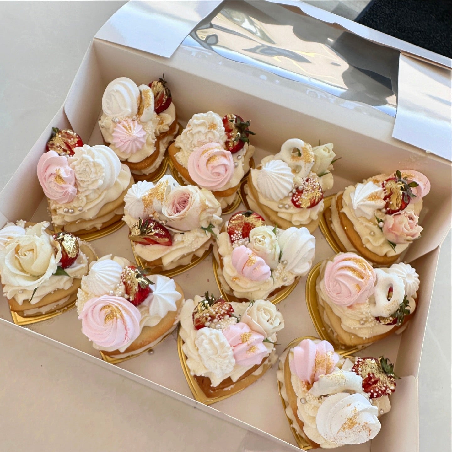 12 Heart Mini Tarts image 0