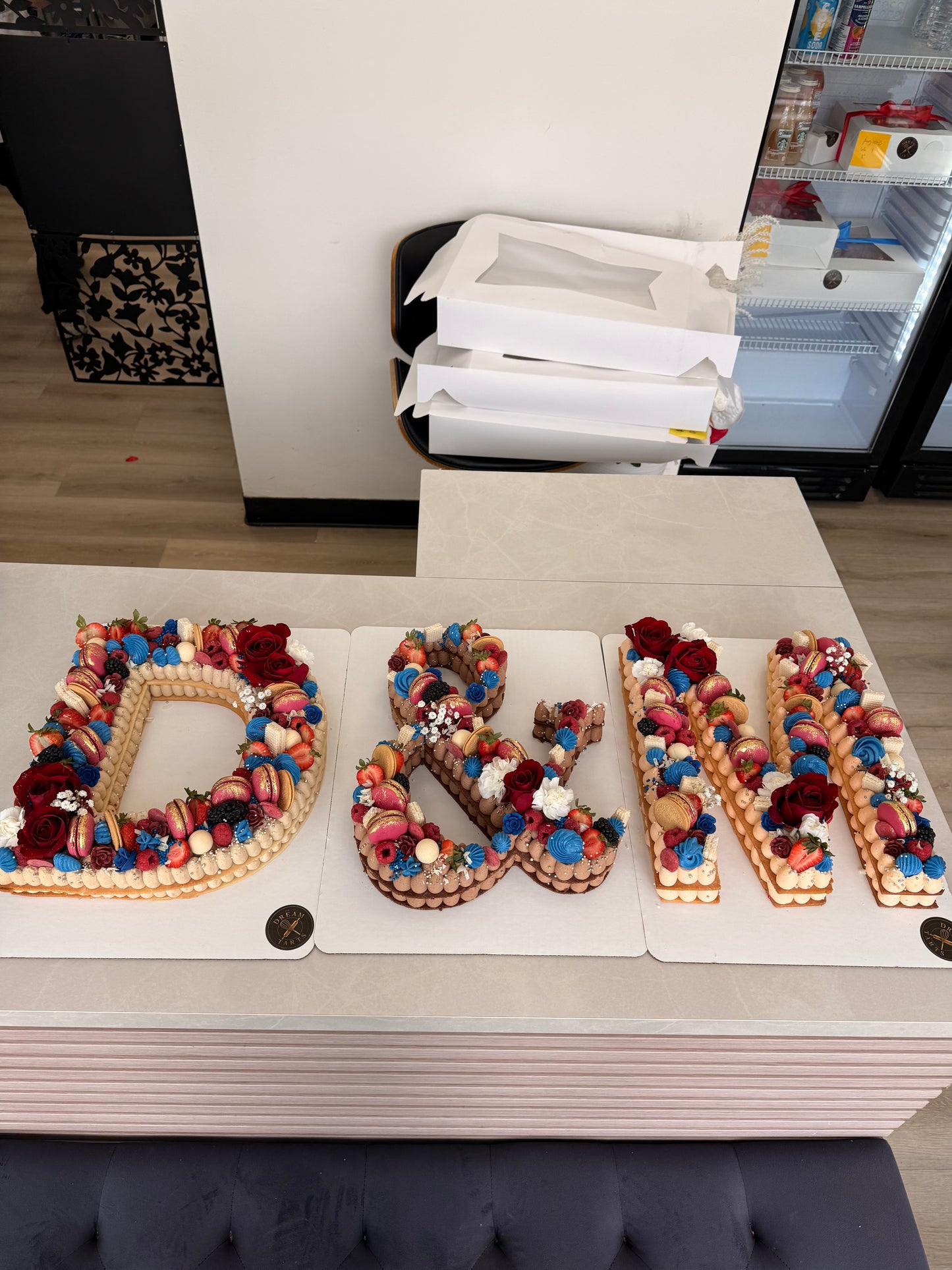Wedding Tart Cake- Your Initials