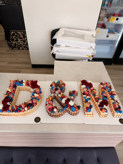 Wedding Tart Cake- Your Initials